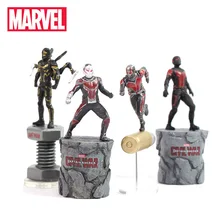 5-7 см Marvel игрушки Мстители эндшпиль мини муравей ОСА желтая куртка ПВХ Фигурки супергероя Коллекционная модель кукла игрушка антман