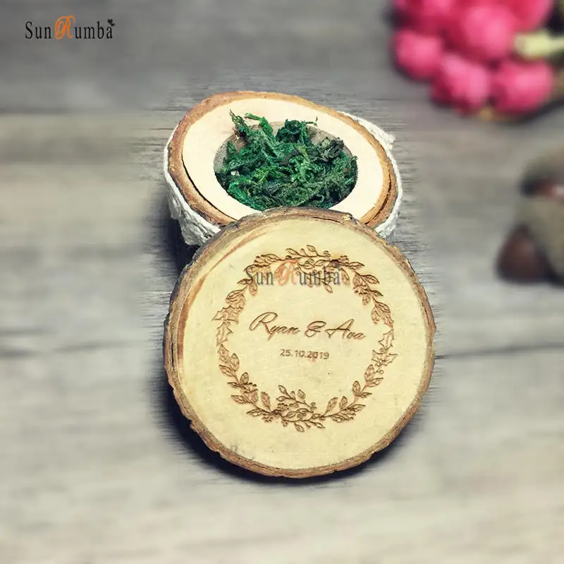 custom ring box wedding decor MUW-283- 02