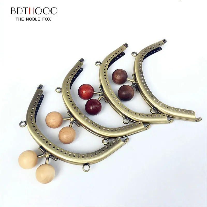 Buy 10pcs/ Lot 12.5cm Metal Purse Frame Clasp Handles