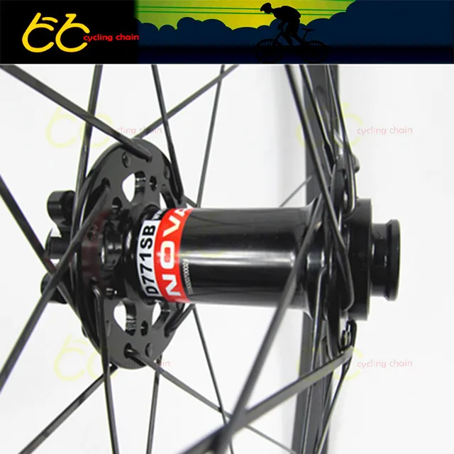 Cheap Top sale free shipping carbon fiber mountain bike rims wheelset 650B size tubeless with D771/D772 Hub