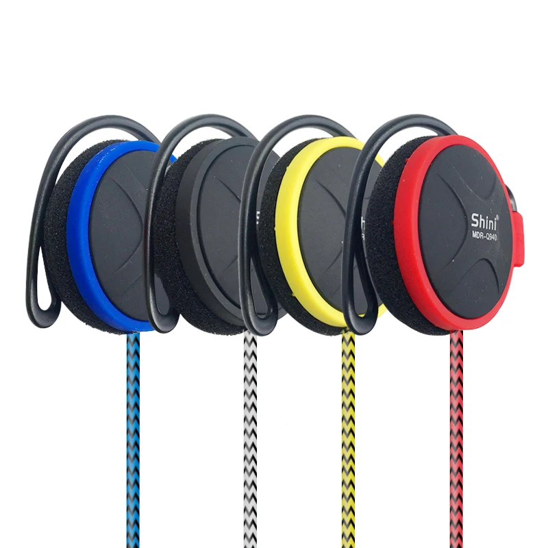 Shini Q940 سماعات 3.5 مللي متر سماعة مشبك الأذن سماعة ل Mp3 لاعب الكمبيوتر المحمول الهاتف سماعة الجملة