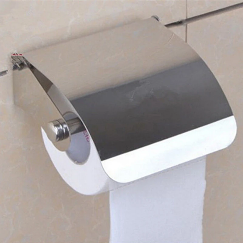 Держатель туалетной бумаги из нержавеющей стали держатель тканевой бумаги держатель коробки рулон аксессуары для ванной комнаты