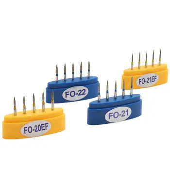 

Dental Diamond Burs Medium FG 1.6M for Dental High Speed Handpiece Dental Air Turbine From FO-11 to FO-32