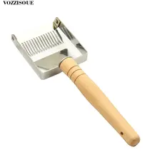 Инновационный деревянный ушко иглы нож пасечный Лопата резак нож-скребок для пчеловодов пчелиная Лопата расческа разворачивающая вилка инструменты для пчеловодства