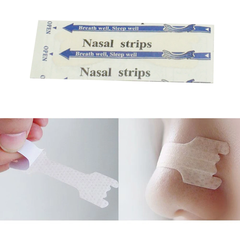 30 Pieces Breathe Right Nasal Strips Snoring Sleep Antihrap Free