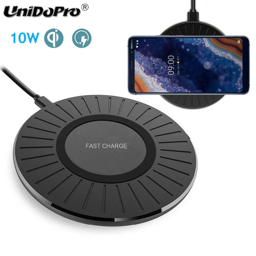 Wireless Charger Pad for Nokia 9 PureView Qi Chargeur Induction Fast
