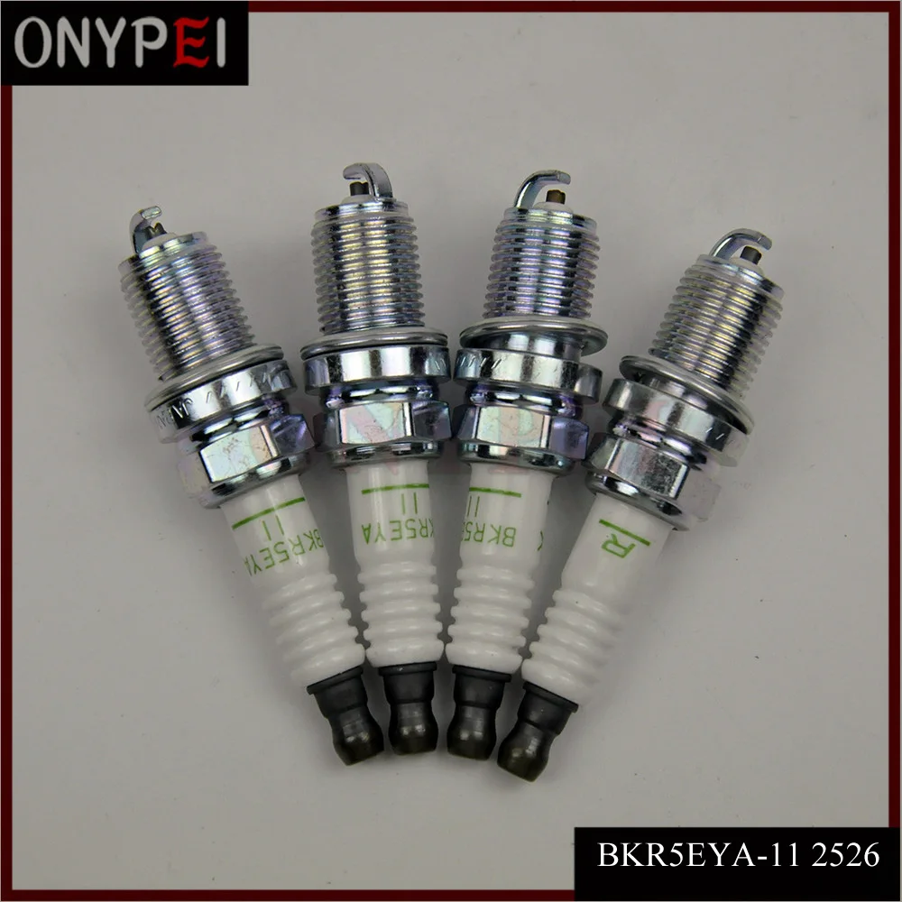 4 шт. BKR5EYA 11 2526 Свеча зажигания для Toyota Previa Tacoma Supra Paseo Lexus BKR5EYA11|Свечи и запальные