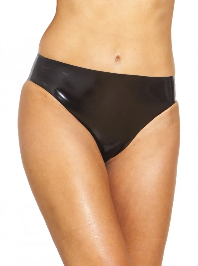 

Seamless Latex Briefs Latex Rubber Moulded Underwear Sexy Latex T-Back