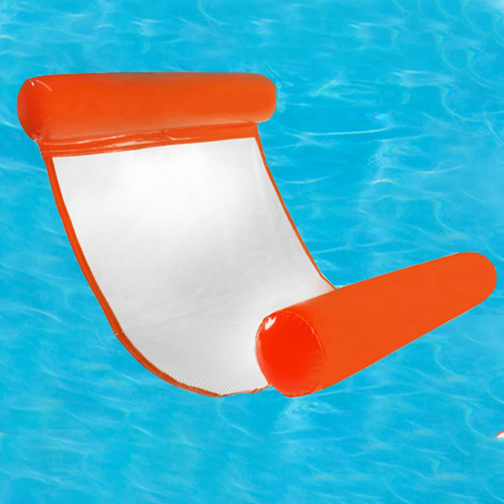 Summer PVC Outdoor Water Hammock Swimming Pool Kids Adult Foldable Inflatable Floating Bed Chair Beach Lounger Backrest Recliner Summer PVC Outdoor Water Hammock Swimming Pool Kids Adult Foldable Inflatable Floating Bed Chair Beach Lounger Backrest Recliner