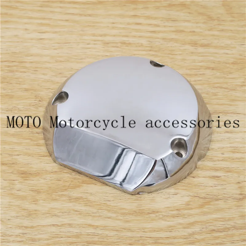 motorcycle polishing aluminum engine stator crank case cover black