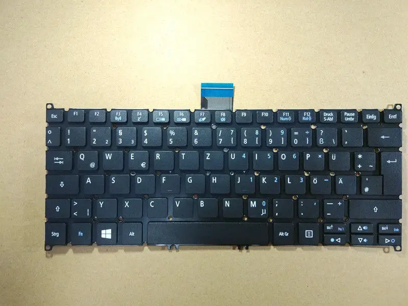 

News notebook laptop keyboard for Acer Aspire s3 s3-391 s3-951 One 756 725 German Deutsch DE GR QWERTZ Frame