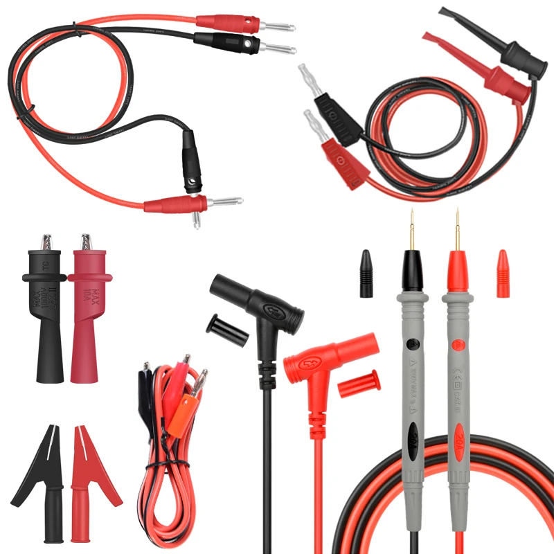 

1000V 20A Needle Point Multi Meter Test Probe Lead for Digital Multimeter for Tester Such Fluke Sharppest Meter Probe