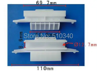 

Free shipping 100pcs auto plastic fastener car clips automotive push retainer clips bumper trim clips