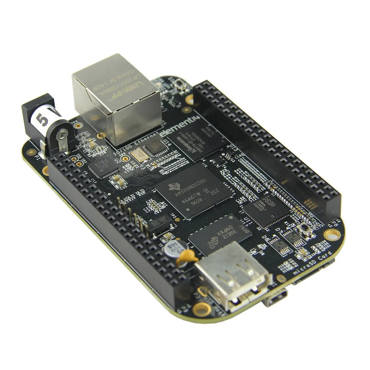 Beaglebone черный BB-Black Rev C 4 ГБ eMMC AM335x Cortex-A8 платформа разработки одной платы Embest версия