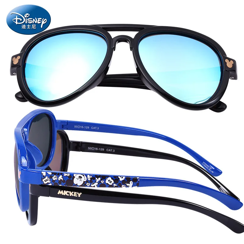 Disney классные солнцезащитные очки для детей студентов в стиле «хип-хоп» яркие солнцезащитные очки Защита от ультрафиолетовых лучей для малышей, домашняя одежда с Минни Маус из мультфильма солнцезащитные очки