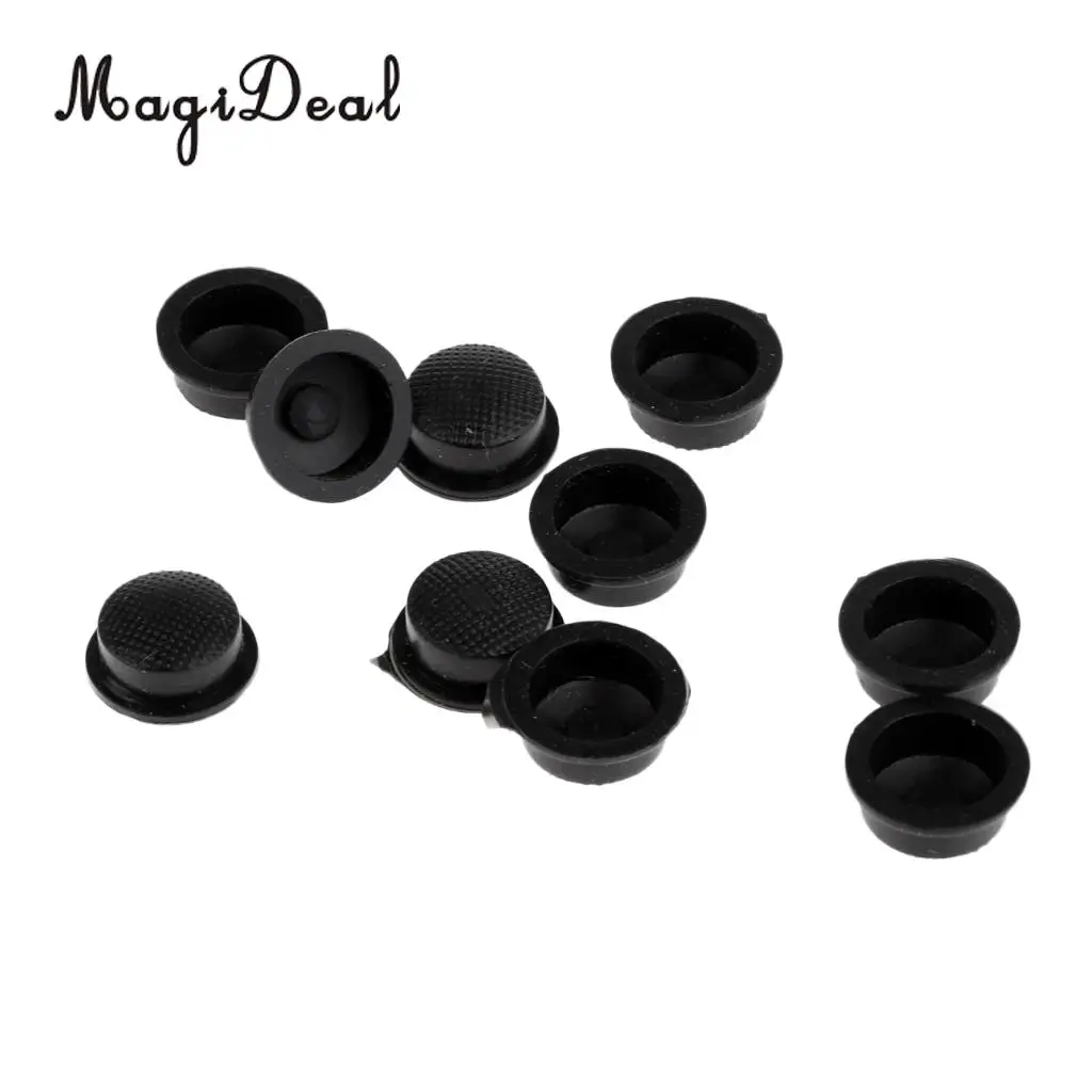 10pcs LED Flashlight Tail Rubber Switch Button Cover Cap Outdoor Torch Lamp Light handheld light