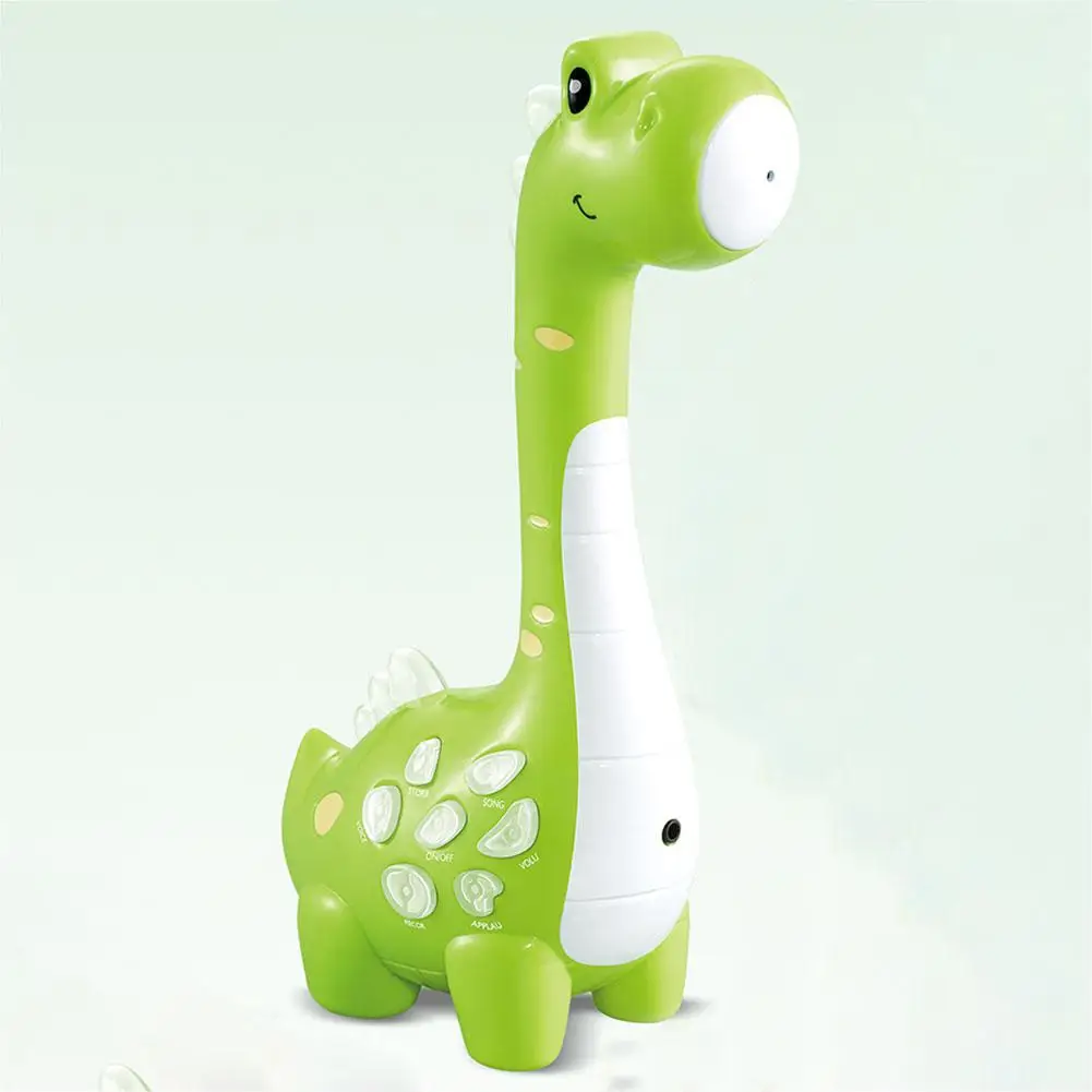 LeadingStar Kids Magic Cartoon Dinosaur Design Microphone Speaker with MP3 Recorder Amplification LeadingStar Kids Magic Cartoon Dinosaur Design Microphone Speaker with MP3 Recorder Amplification