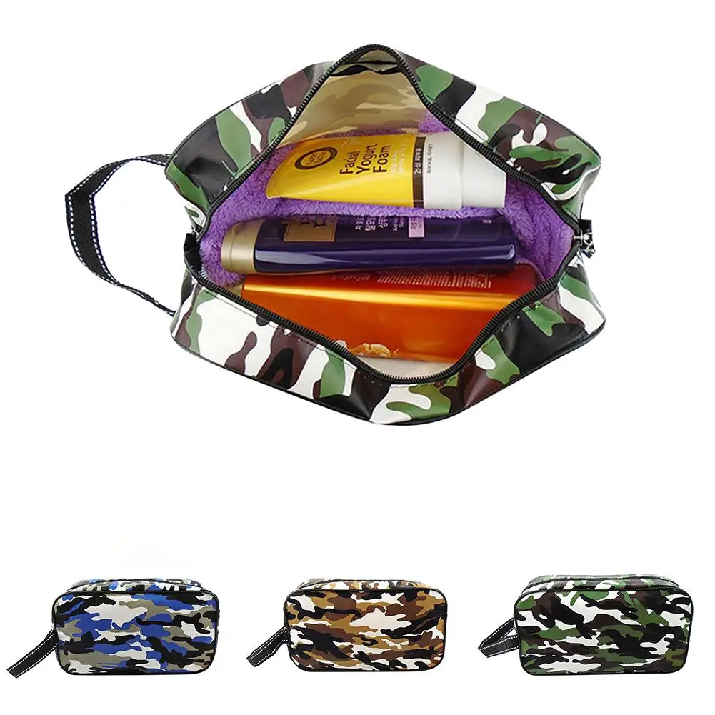 Portable Camouflage Outdoor Bath Bag Swimming Storage Bag Outdoor