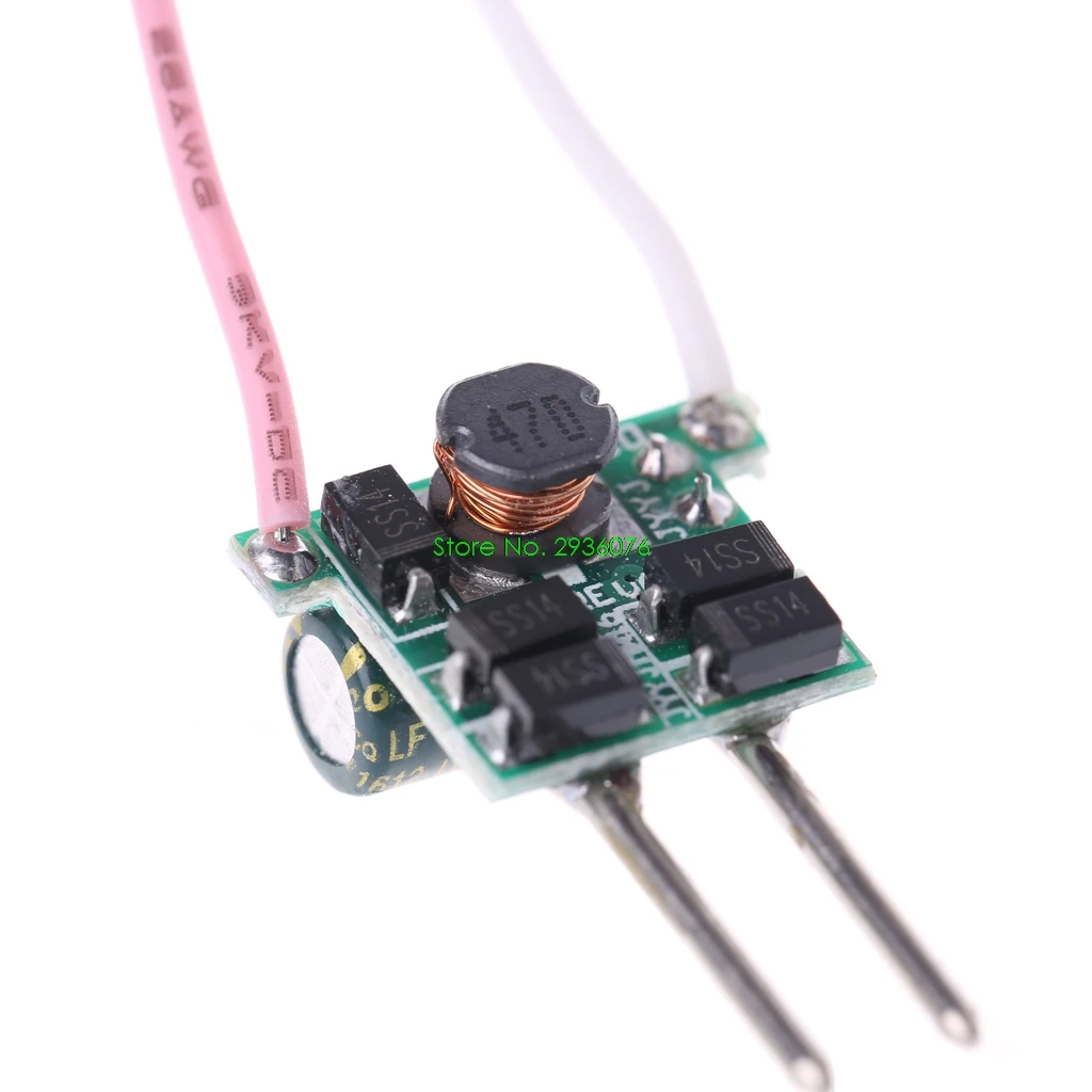 

1-3W MR16 Low Voltage Power Supply LED Driver Convertor Transformer Constant Current 300mA DC 12V Support