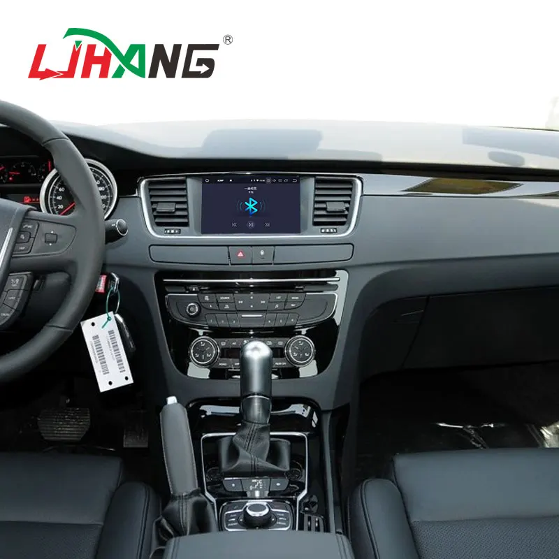 Discount LJHANG Car DVD Player Android 9.0 For PEUGEOT 508 2011-2017 GPS Navigation 1 Din Car Radio Multimedia Wifi Stereo RDS Canbus IPS 5