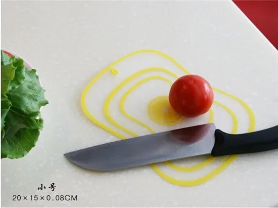 50pcs /lot Fashion antibiotic cutting board Small (20*13.5cm) fruit chopping block transparent | Дом и сад