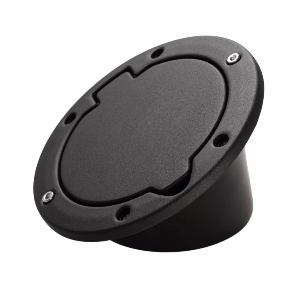Buy Tank Covers Black Aluminum ABS Fuel Filler Door