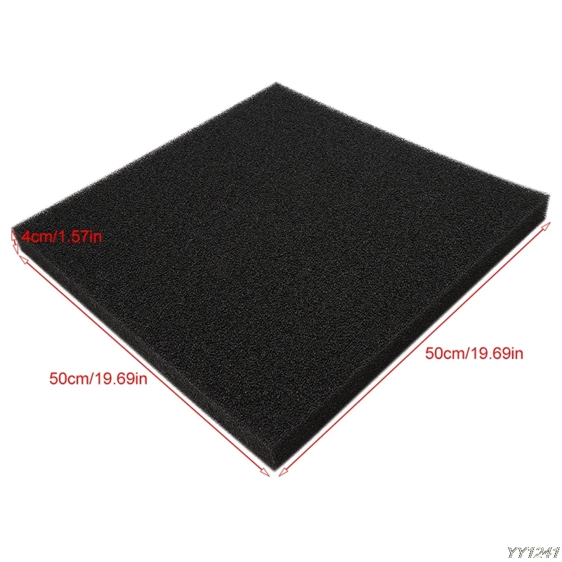 

Aquarium Activated Carbon Foam Pad Filter Aquarium Square Filtration Sponge Sheet Aquarium Fish Tank Filter Practical-h51