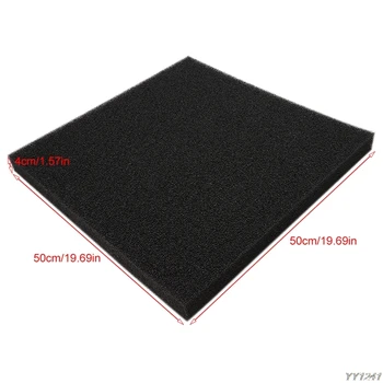

Aquarium Activated Carbon Foam Pad Filter Aquarium Square Filtration Sponge Sheet Aquarium Fish Tank Filter Practical-h51