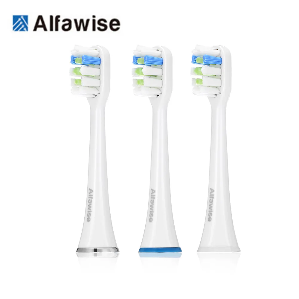 

Alfawise Stylish Brush Head for RST2056 Sonic Electric Toothbrush 3pcs