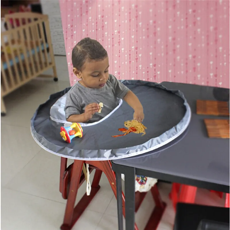 Hot Sale Babies Eating Protect Mat Baby Things Throwing Waterproof Protect Mat Eat Chair Cushion Booster Seats - Цвет: as picture