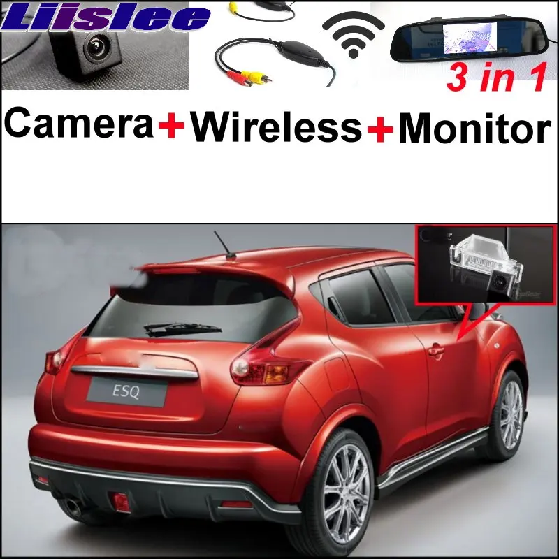 

Liislee 3 in1 Special Rear View Camera + Wireless Receiver + Mirror Monitor Easy DIY Parking System For Infiniti ESQ 2011~2017