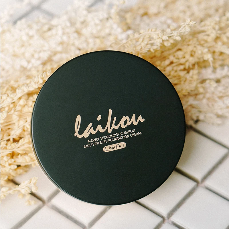 LAIKOU Air Cushion Foundation Cream консилер Солнцезащитный увлажняющий крем для безупречного отбеливания макияж Голая основа красоты лица макияж