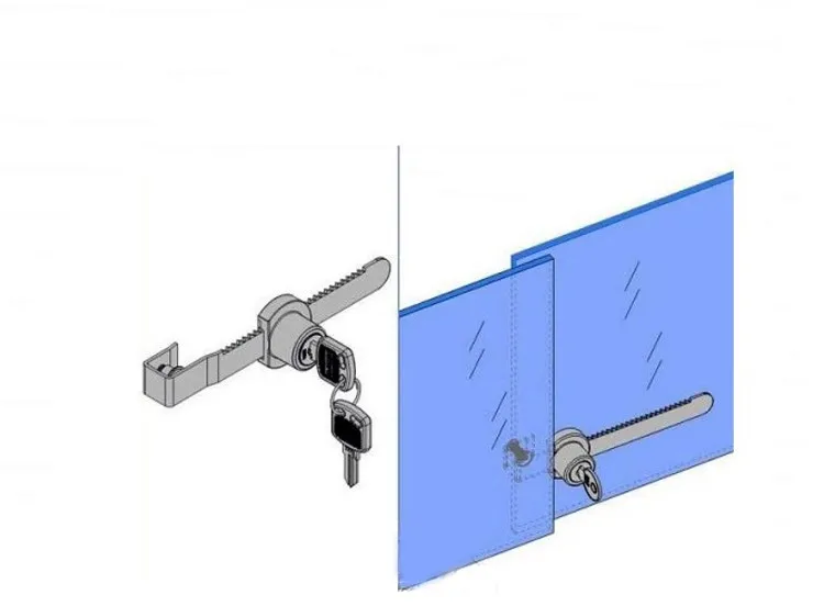 Ratcheting Ratchet Lock For Glass Sliding Door Showcase Display Case Ratcheting Ratchet Lock For Glass Sliding Door Showcase Display Case Slide In Furniture Accessories From On Aliexpress Com Alibaba Group