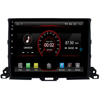

Android 9.1 2.5D 10.2 Inch Car Multimedia Player Radio For 2015 + Toyota Highlander GPS Navigation Head Unit Quad-Core Wifi