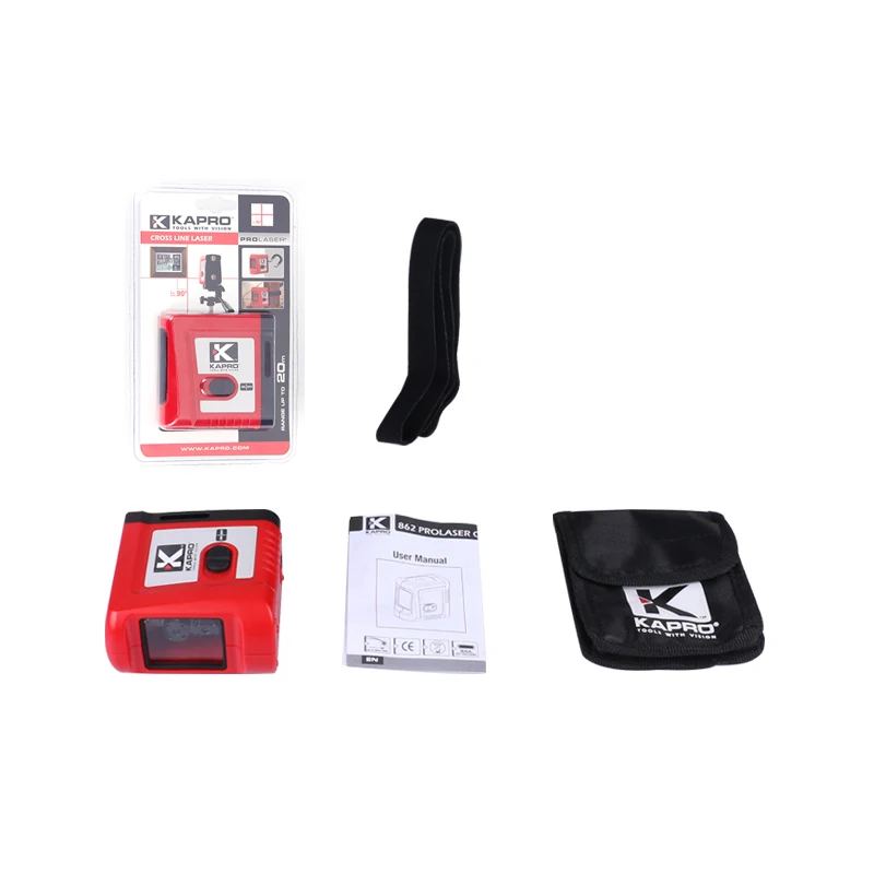 KAPRO Mini Infrared Laser Level Cross beam 2-line Level Measurement Instrument Magnetic laser level KAPRO Mini Infrared Laser Level Cross beam 2-line Level Measurement Instrument Magnetic laser level