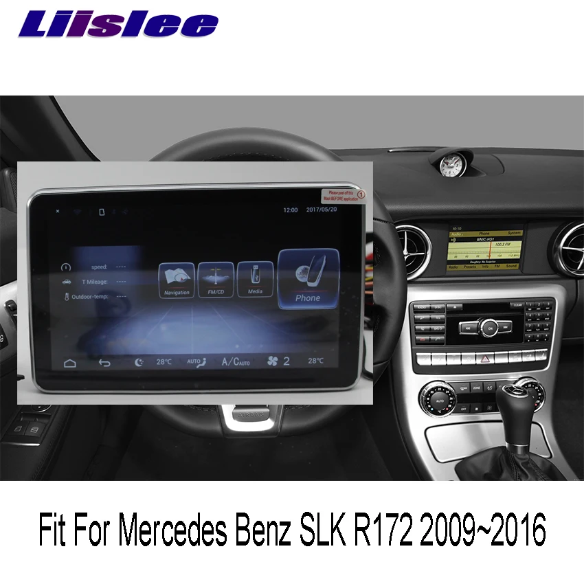 Top Liislee 10.25" Android For Mercedes Benz SLK R172 2009~2016 touch screen GPS Navigation radio stereo dash multimedia player 0 Top Liislee 10.25" Android For Mercedes Benz SLK R172 2009~2016 touch screen GPS Navigation radio stereo dash multimedia player 0
