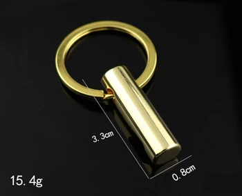 

100pcs/lot Mini Gold Keychain Bottle Opener EDC Tool keyring Keyfob Gift Key Holder Opener