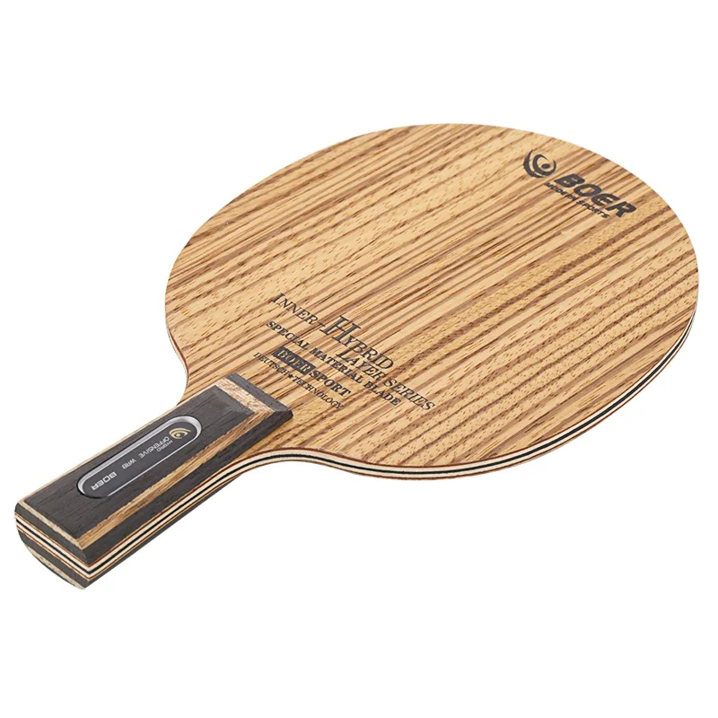 BOER 7 Ply Arylate углерода волокно настольный теннис лезвие легкий ракетка для пинг-понга станок для резки теннис интимные аксессуары высокое