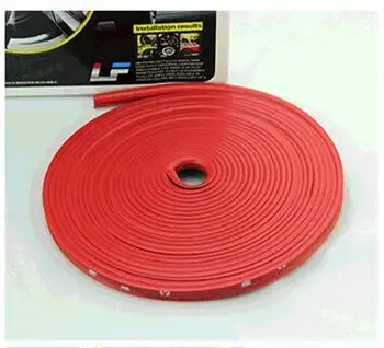 

2018 Hot Sale 8M/Roll Car Wheel Hub Tire Sticker Decor Styling FOR alfa romeo 159 147 156 166 146 giulietta mito gt emblem logo