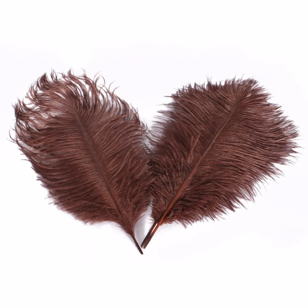 Plumas De Avestruz Naturales PATIKIL - 30 Unidades, Verde Oscuro, Para Manualidades