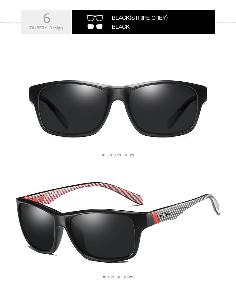 DUBERY, поляризационные солнцезащитные очки, мужские, фирменный дизайн, квадратное зеркало, Роскошные, винтажные, мужские, солнцезащитные очки для мужчин, водительские, солнцезащитные очки, DB732
