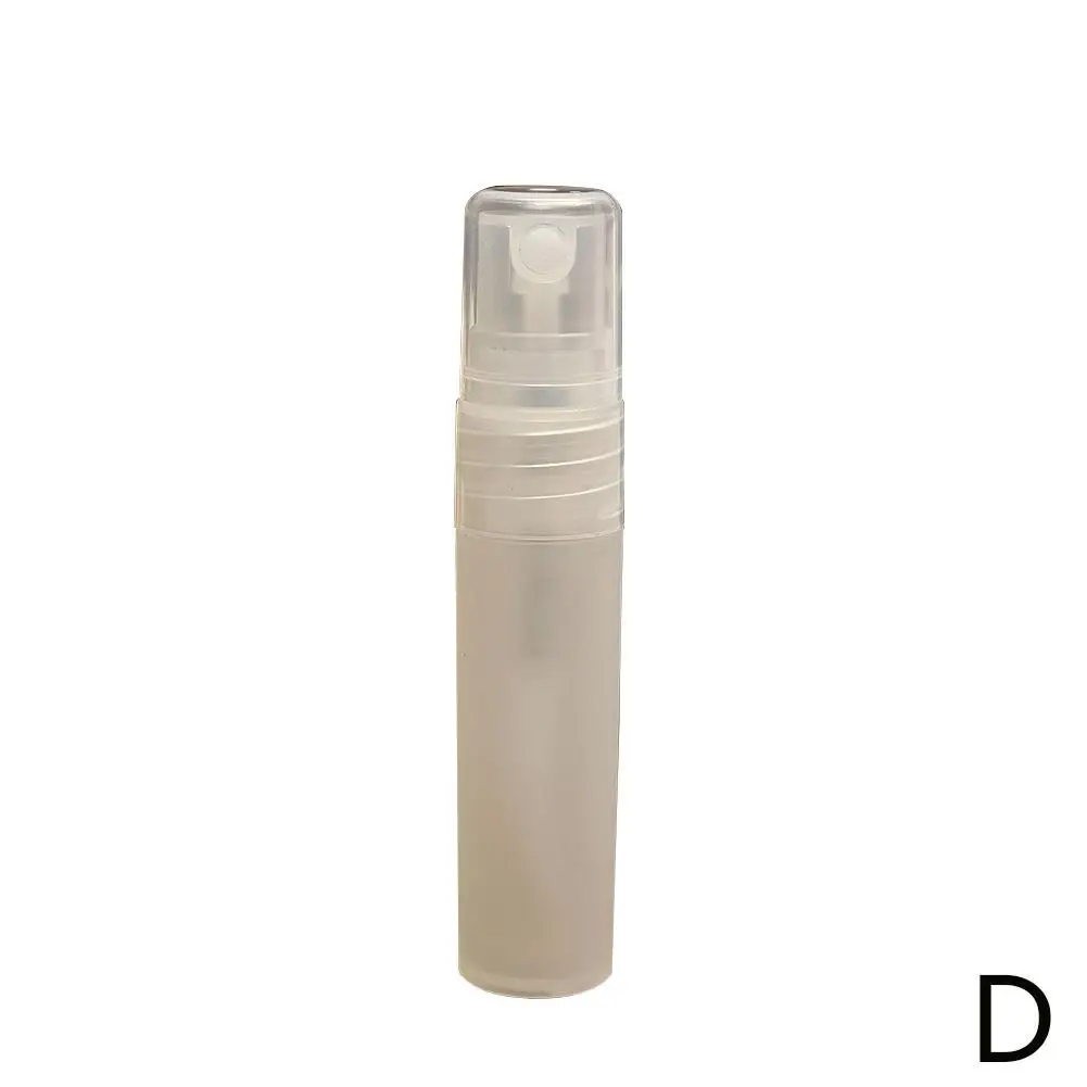 1pcs Refillable Bottles Mini Plastic Transparent Small Empty Spray Bottle For Make Up And Skin Care Refillable Bottle Travel use - Цвет: Beige