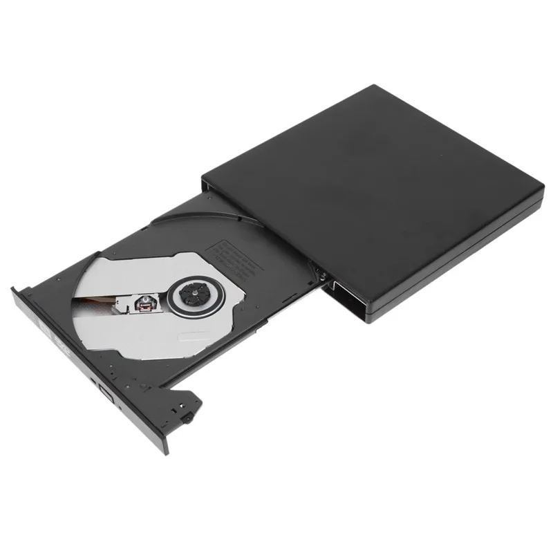 USB портативный внешний проигрыватель DVD-RW CD Проигрыватель DVD ROM привод писатель перезаписывающая Горелка Для iMac/MacBook Air/Pro ноутбук ПК настольный компьютер