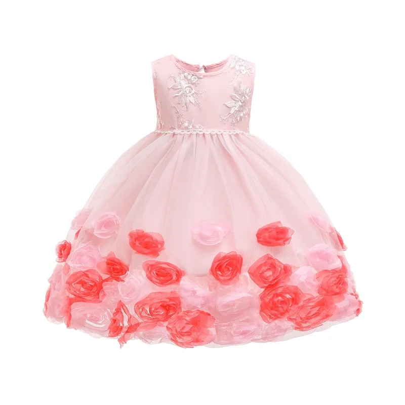 Новинка 2019 платье для девочек в европейском и американском стиле коктейльное без