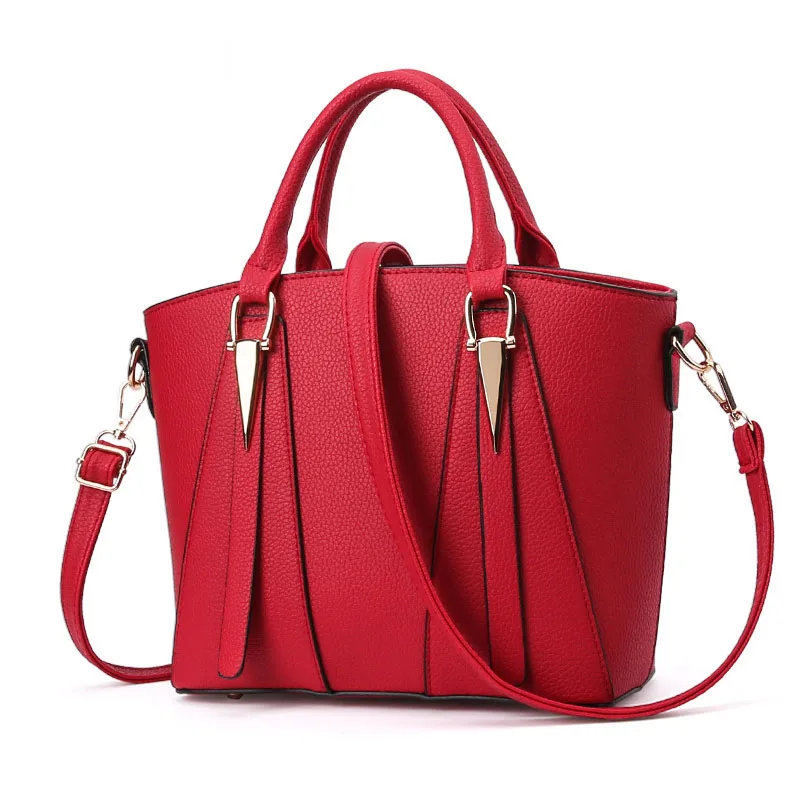 

Simple Handbags For Women 2017 summer PU leather luxury Famous brand Bucket toto bag High Quality Fashion large capacity