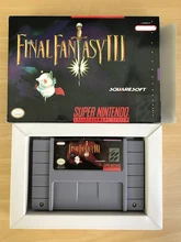 Final Fantasy III 16bit  game cartidge US Version
