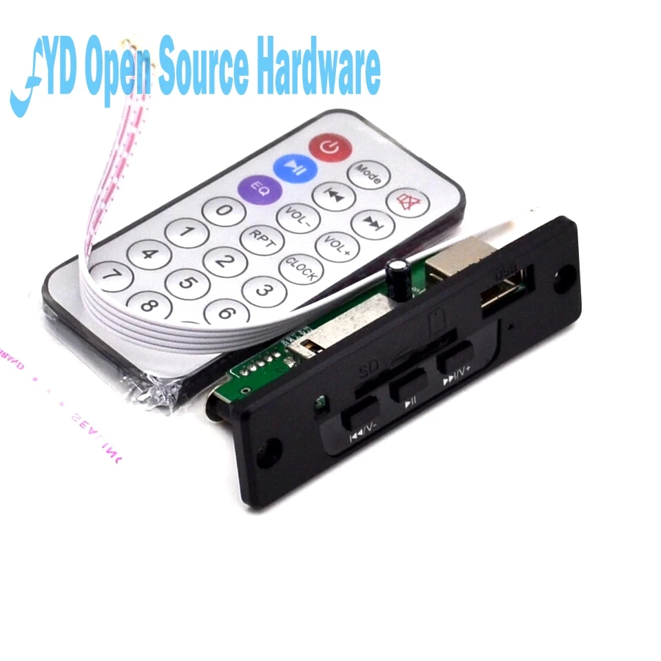 CT01AFM MP3 decoder board 12V USB  card reader module WAV Lossless Audio