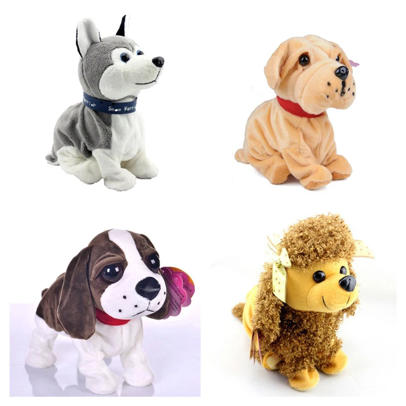 Electronic Toy Dog Plush Interactive Toys New Baby Early Education Toys Sound Control Move Children Robot Dog Interactive Toys