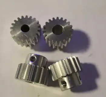 

1 piece 1M 20T aluminum alloy gear hole diameter 6mm/8mm