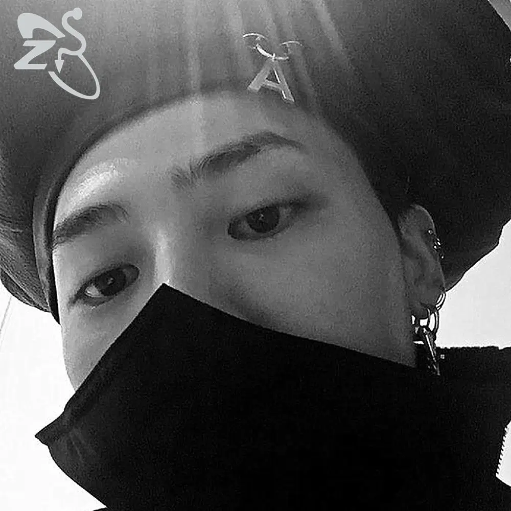 Большой взрыв GD мужские серьги G-Dragon Серьги-кольца корейский круг серьги женские мужские панк Серебряные Кольца пирсинг ювелирные изделия BIGBANG